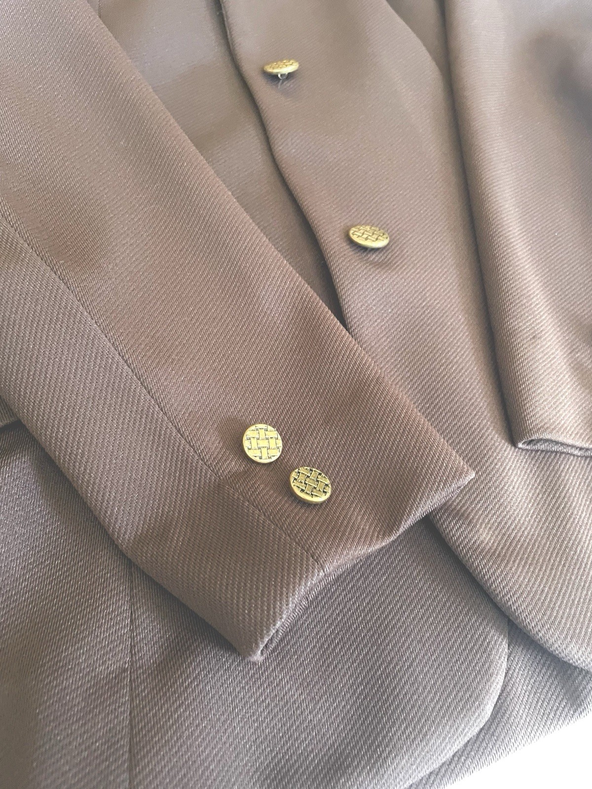 Vintage Suit PORTRAIT CLOTHES BY BARCO COFFEE BROWN Travel Business Blazer