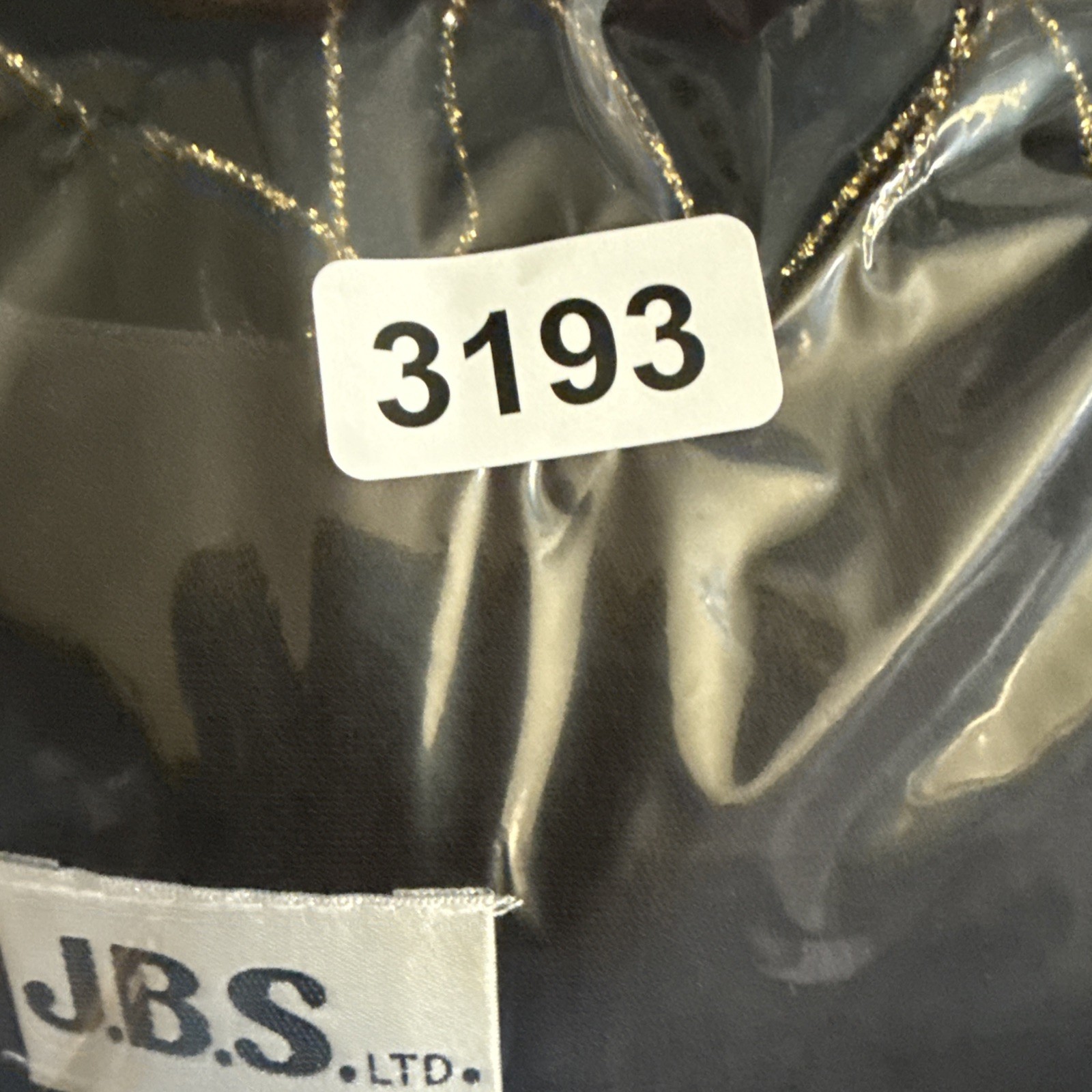 J.B.S. LTD. Size 12 Vintage Velvet Metallic Grid Open Front Jacket Black/Gold