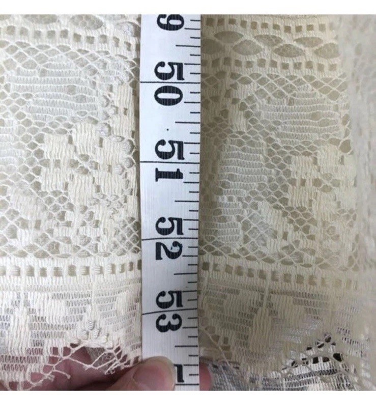 Emma Domb Vintage Ivory Lace 1960s Wedding Dress