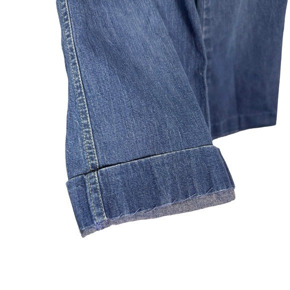 Tomboy Of California 27” Waist Vintage 70s Wide Leg Jeans Medium Wash Rare