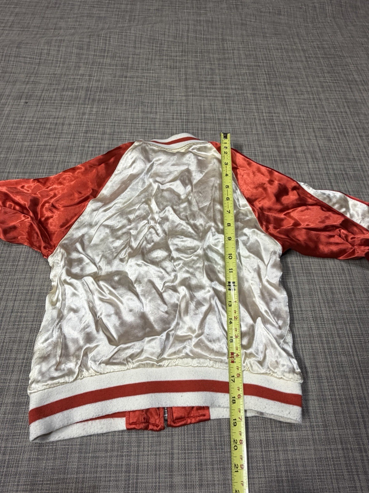 VTG Sukajan Souvenir Jacket, Woman’s Sz S Japanese-Style Embroidery Reversible