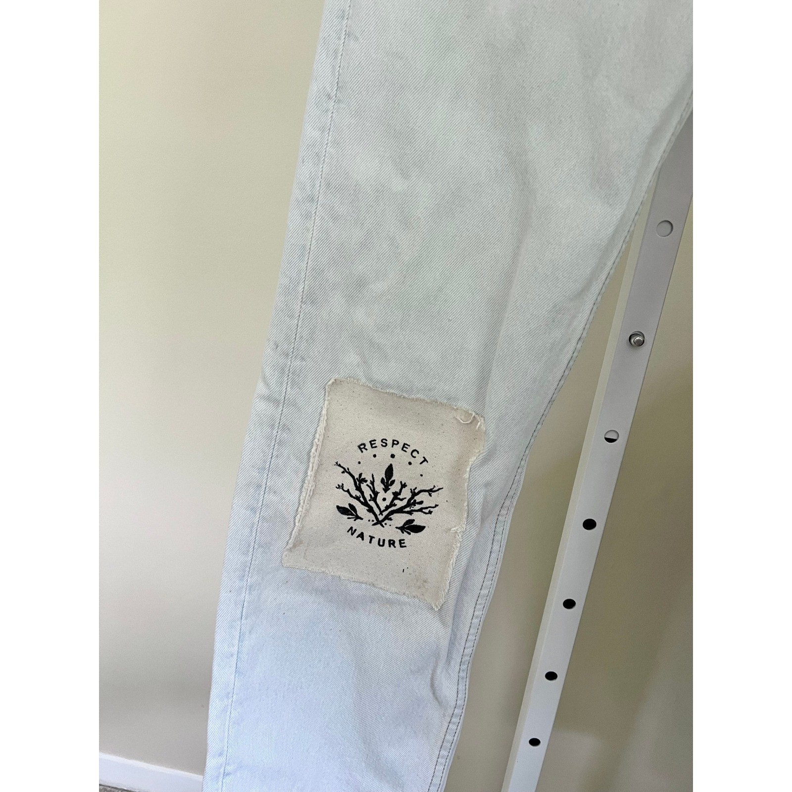 Upcycled Vintage 1995 Levi Patch Jeans