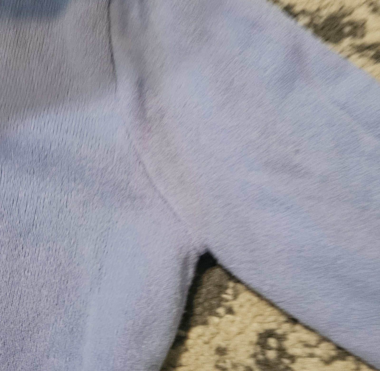 Vintage Kingsley Womens Mock Neck Sweater Periwinkle Blue Back Zip Knit Top