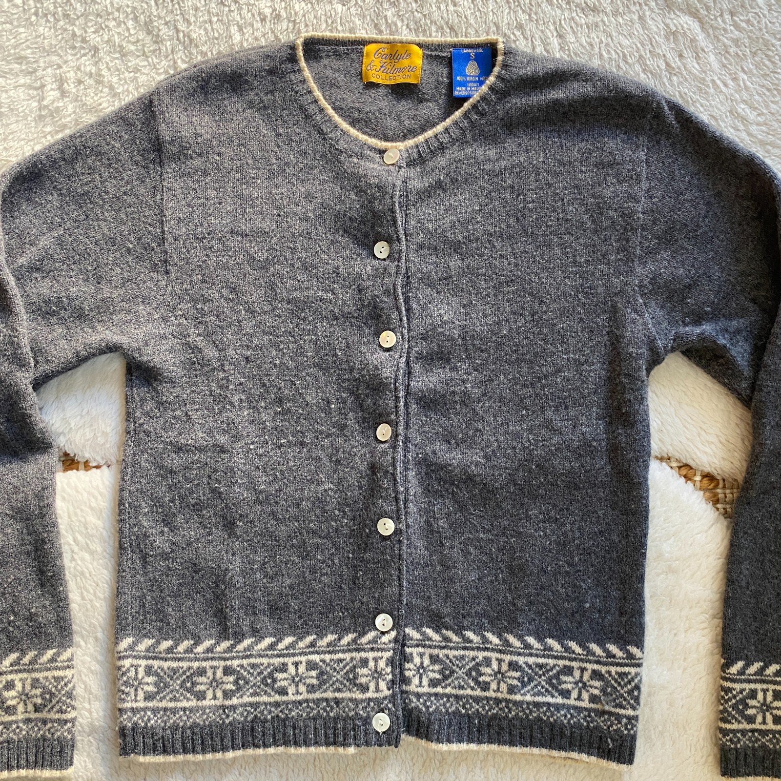 Carlyle & Kilmore 100% Virgin Wool Sweater – Small