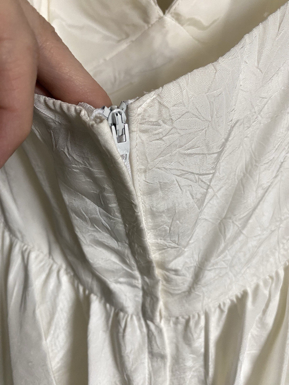 Vintage Marilyn Monroe Style White Halter Neck Dress TD4 By Electra Size XS/S