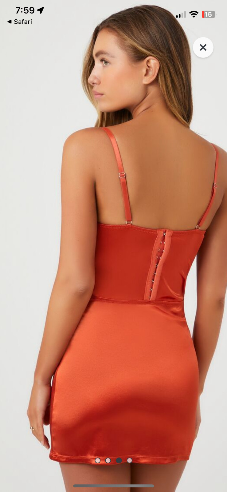 NWT M VINTAGE SATIN NYLON SECOND SKIN BODYSUIT DRESS BODY CON EVENING