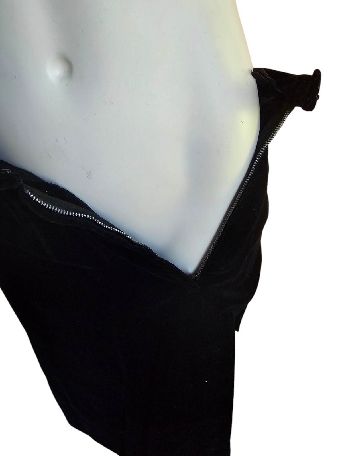 vintage 50s 60s black velvet skirt suit Country Clothes Handmacher 12