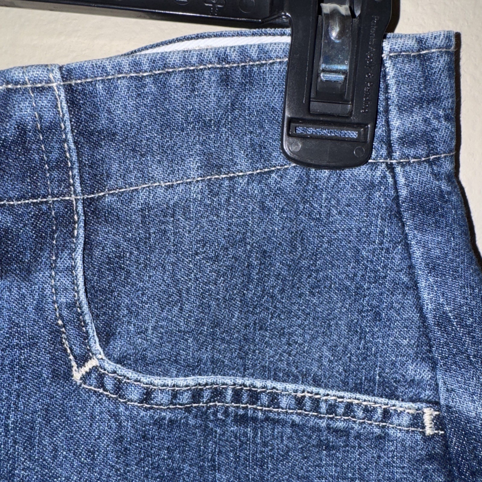Vintage Riders by Lee High Rise Jeans Sz 6 Medium Wash 100% Cotton Straight Leg
