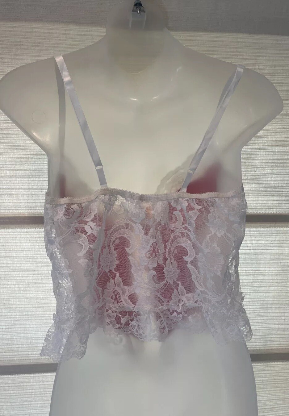 Y2K Fredrick’s of Hollywood Red Velvet W/ White Lace Ribbon Ties Bustier Size L