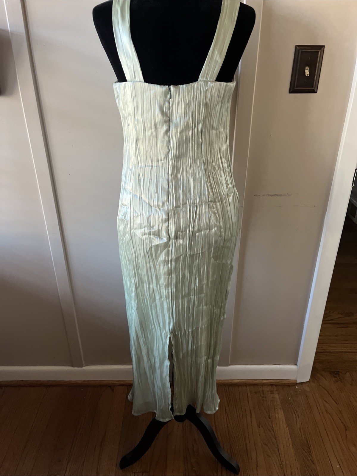 Vintage J.R. Nites By Caliendo Formal Dress And Jacket Set Sea Green Size 10