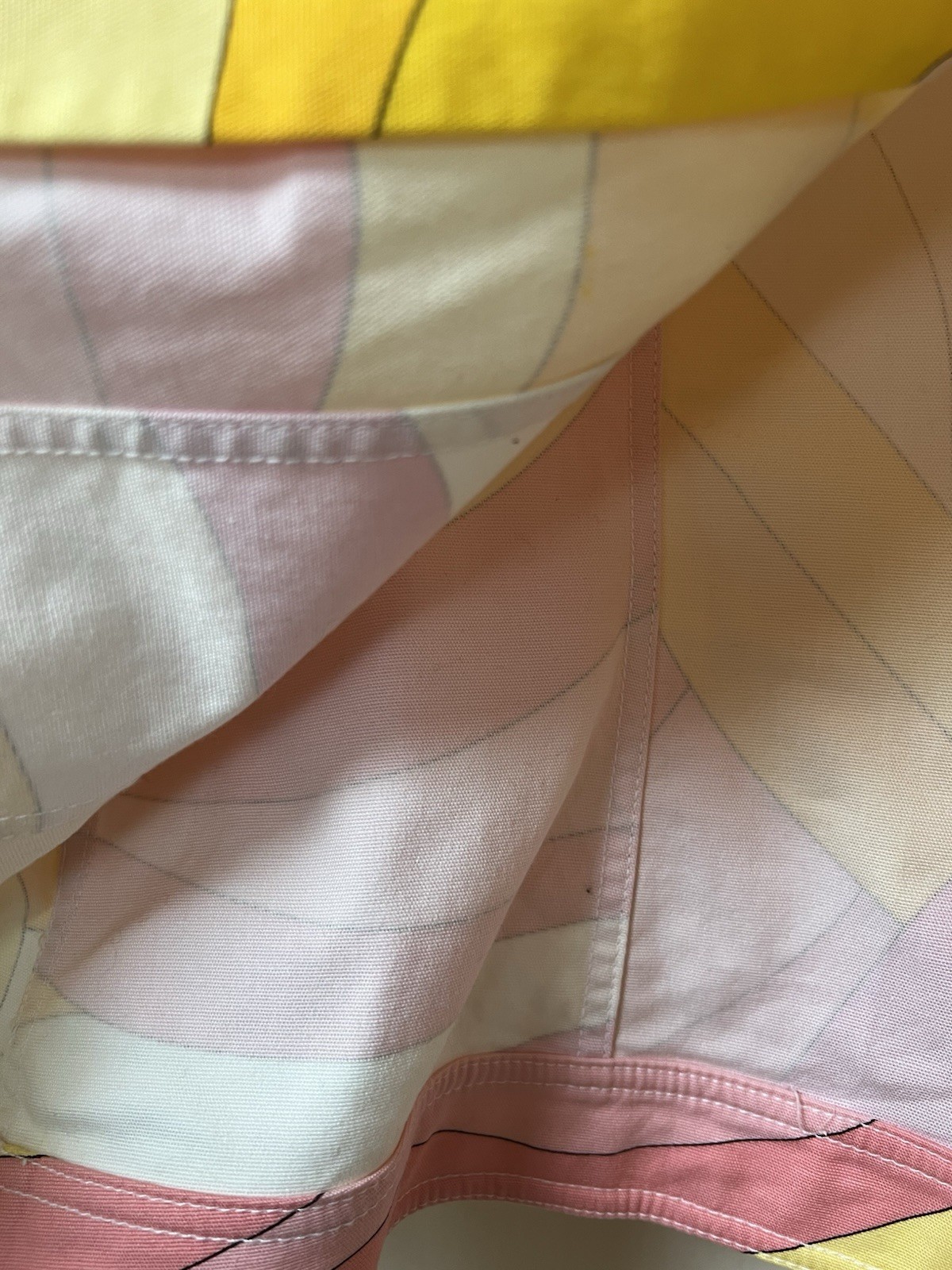 Vintage Carlisle Mod Jacket Yellow Pink Fits L XL