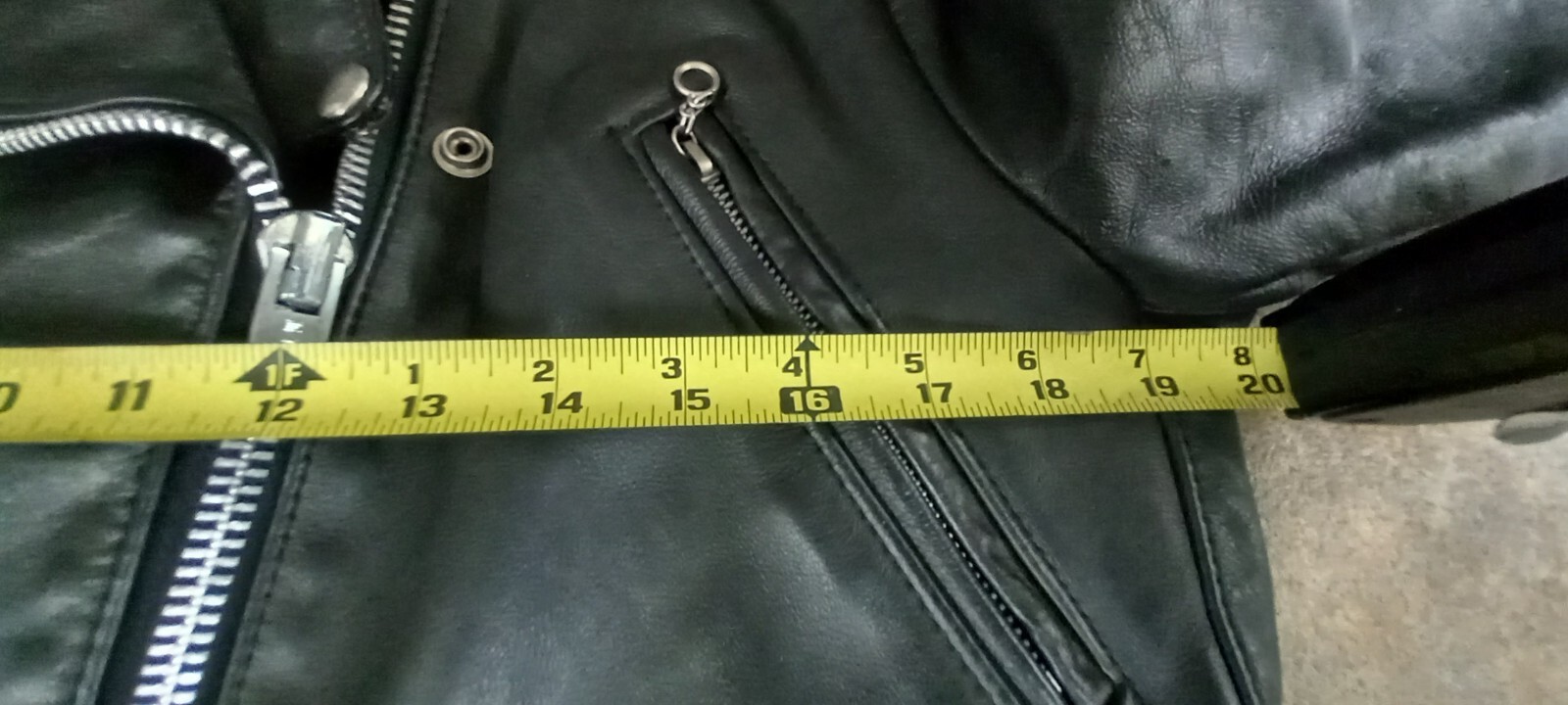 Vintage Stormin Norman 80s Biker Jacket With Harley Back Patch