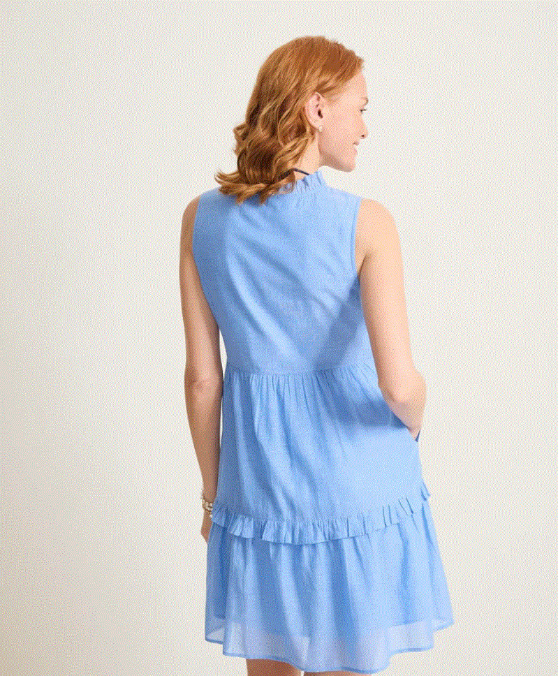 NWT Tommybahama Cotton Voile Tiered Coverup Dress