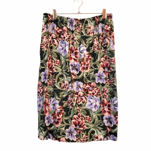 Vintage | CB New York Floral 2 Piece Skirt Set Size 14