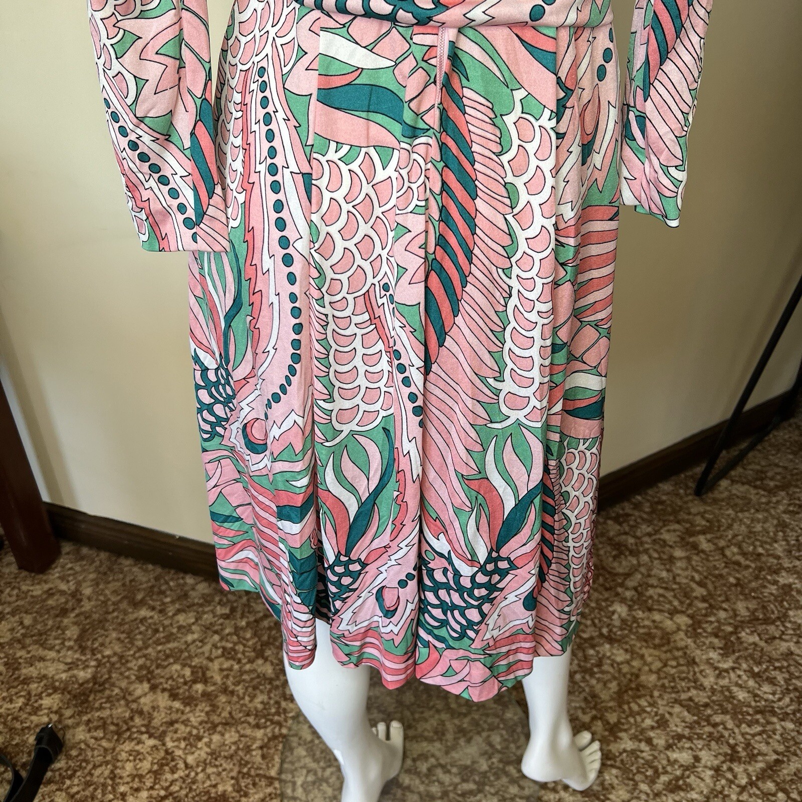 Rare Vintage La Mendola Dress Made In Italy Size 42