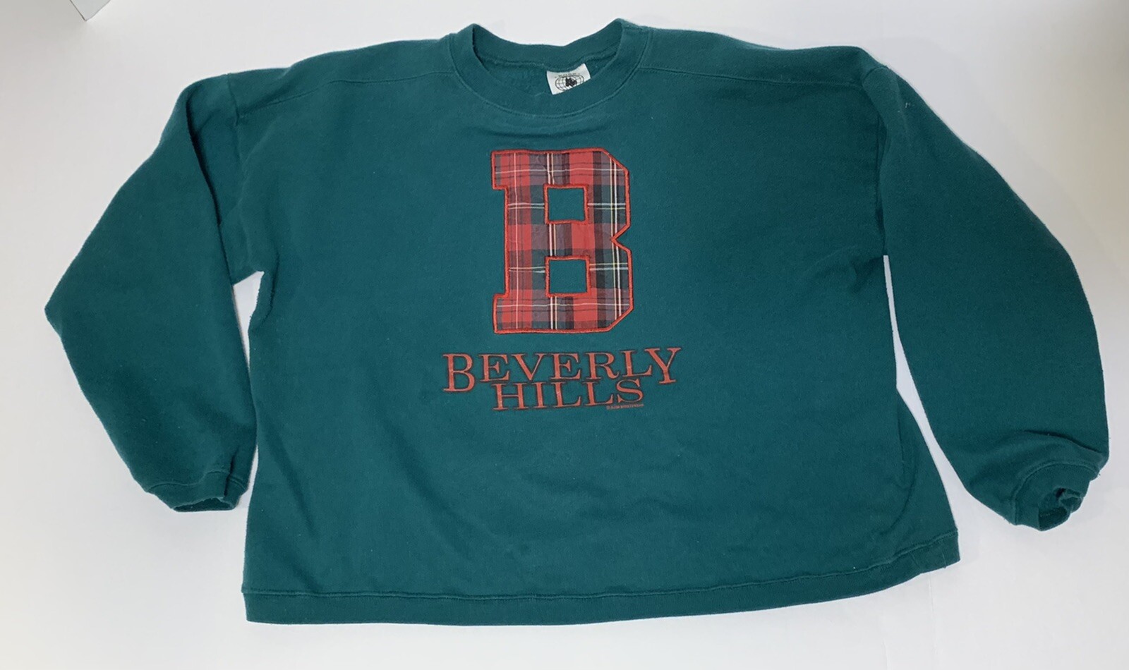 Vintage Ross International Womens One Size Beverly Hills Plaid Schoolgirl