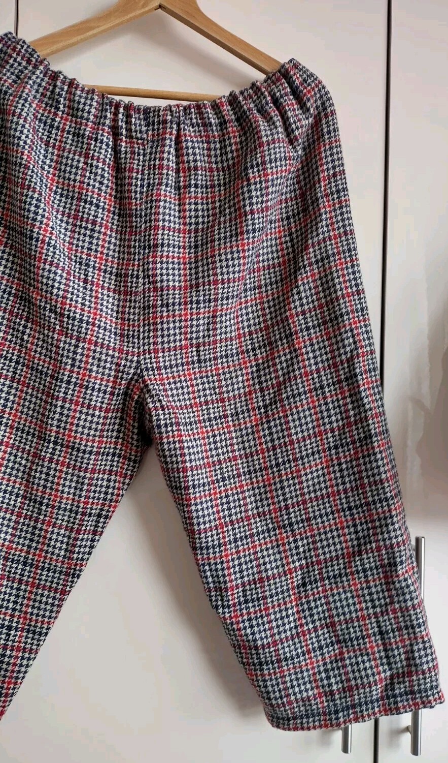 Vintage handmade woman’s wool and acrylic pants