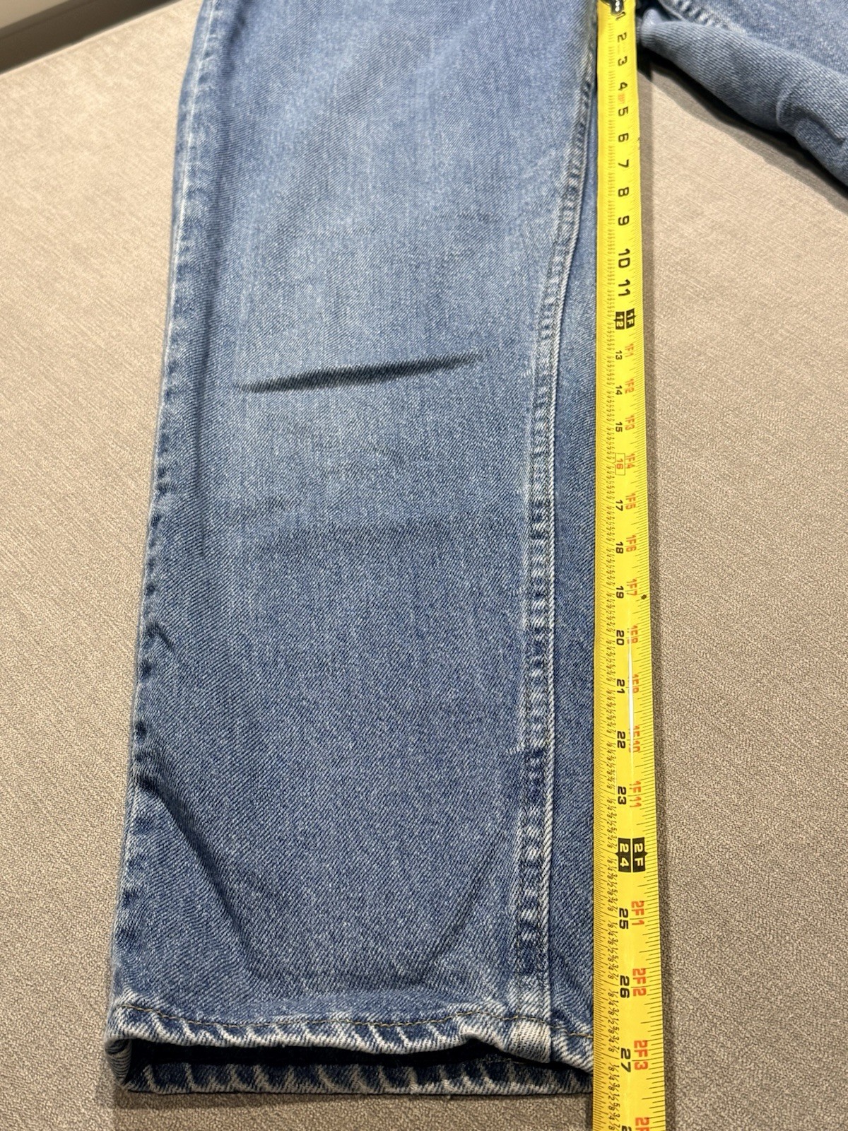 Riders Women’s Vintage Blue Denim Jeans Regular Size Elastic Waist 27” Inseam