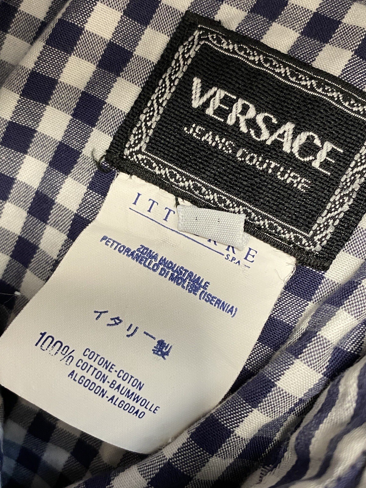 VERSACE JEANS COUTURE SWEATER WOMEN WOMAN SHIRT VINTAGE JHD4843