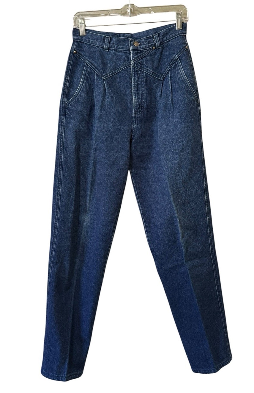 Ms Rocky Mountain Jeans Bareback Women Size 11/12 Mom Jeans Western Cowgirl VTG