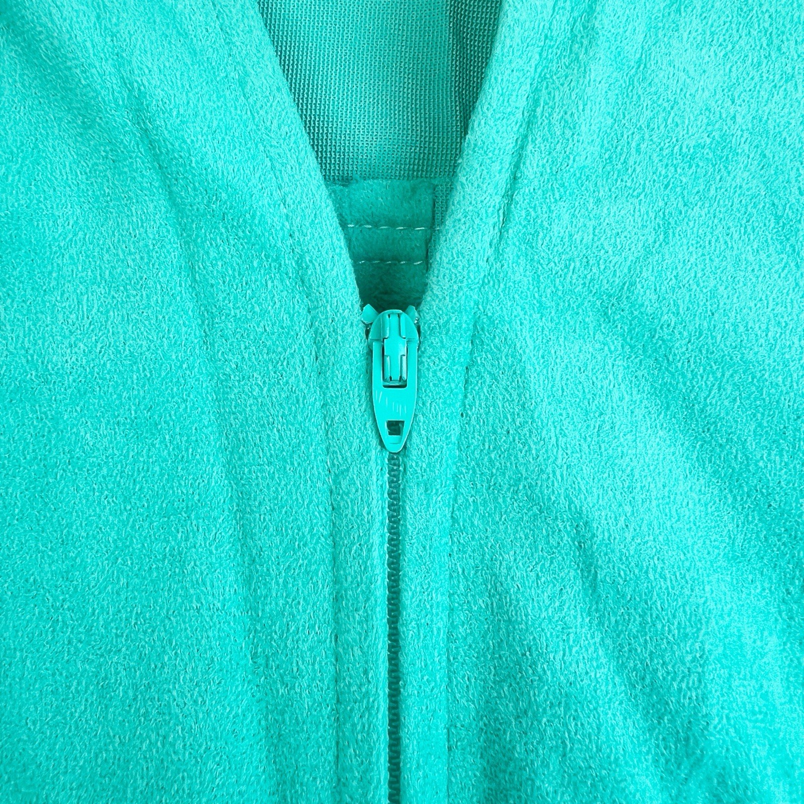 Vtg 70s Jo Hardin Originals Dallas Jumpsuit Green Drawstring Waist Women 6 *Read