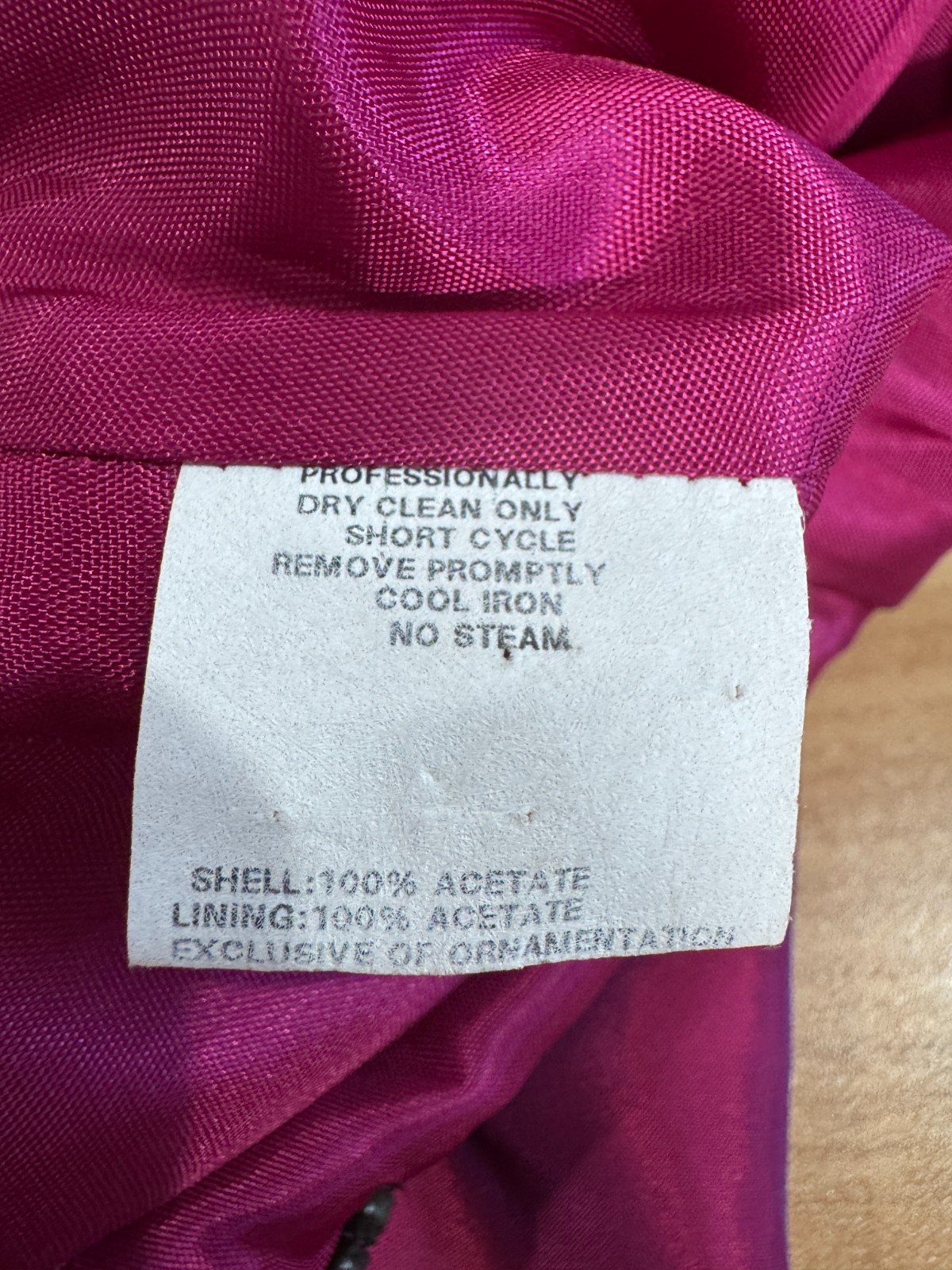 Vintage 90s Jessica McClintock Gunne Sax Fuchsia Pink Halter Formal Gown Sz 11