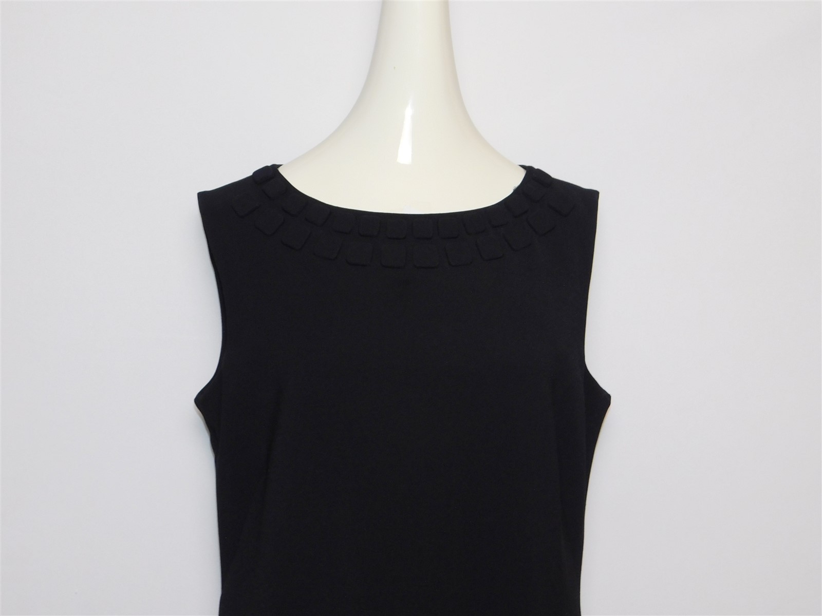 Women’s Dana Buchman Black Elegant Classic Shift Dress Sz 12
