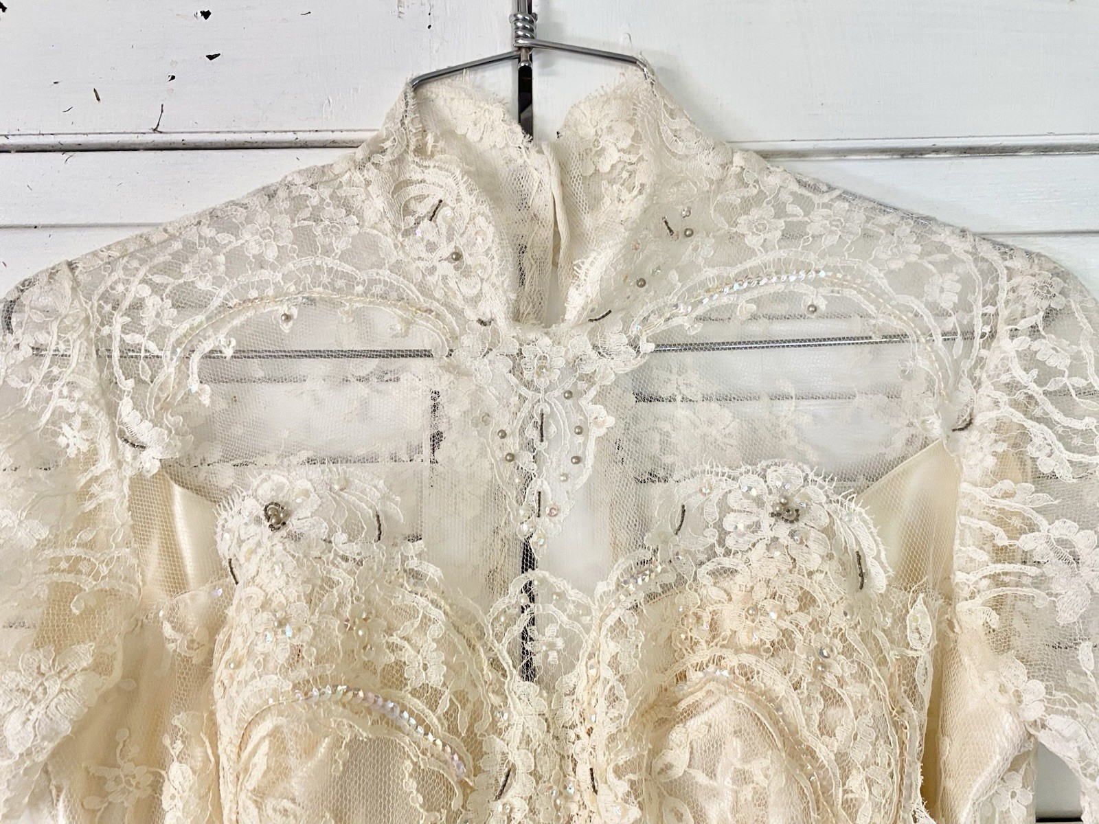 1950’s Tea Length Floral Lace DESIGNER Rockabilly WEDDING PARTY DRESS
