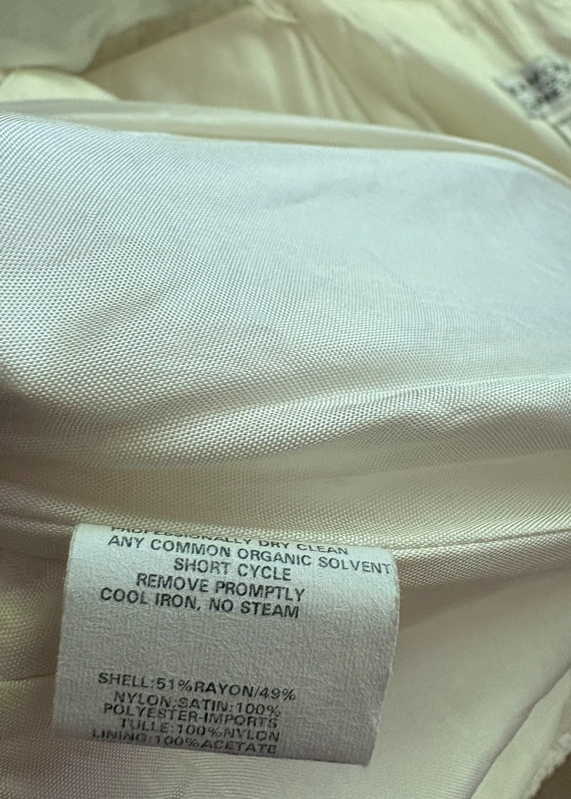Vintage 1980s Jessica McClintock Gunne Sax White Strapless Princess – Size 9/10