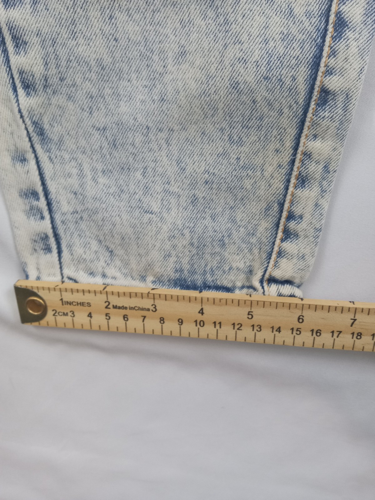 Vintage 80’s/90’s Zena System Acid Wash High Waisted Women’s Jeans Pants 24×27