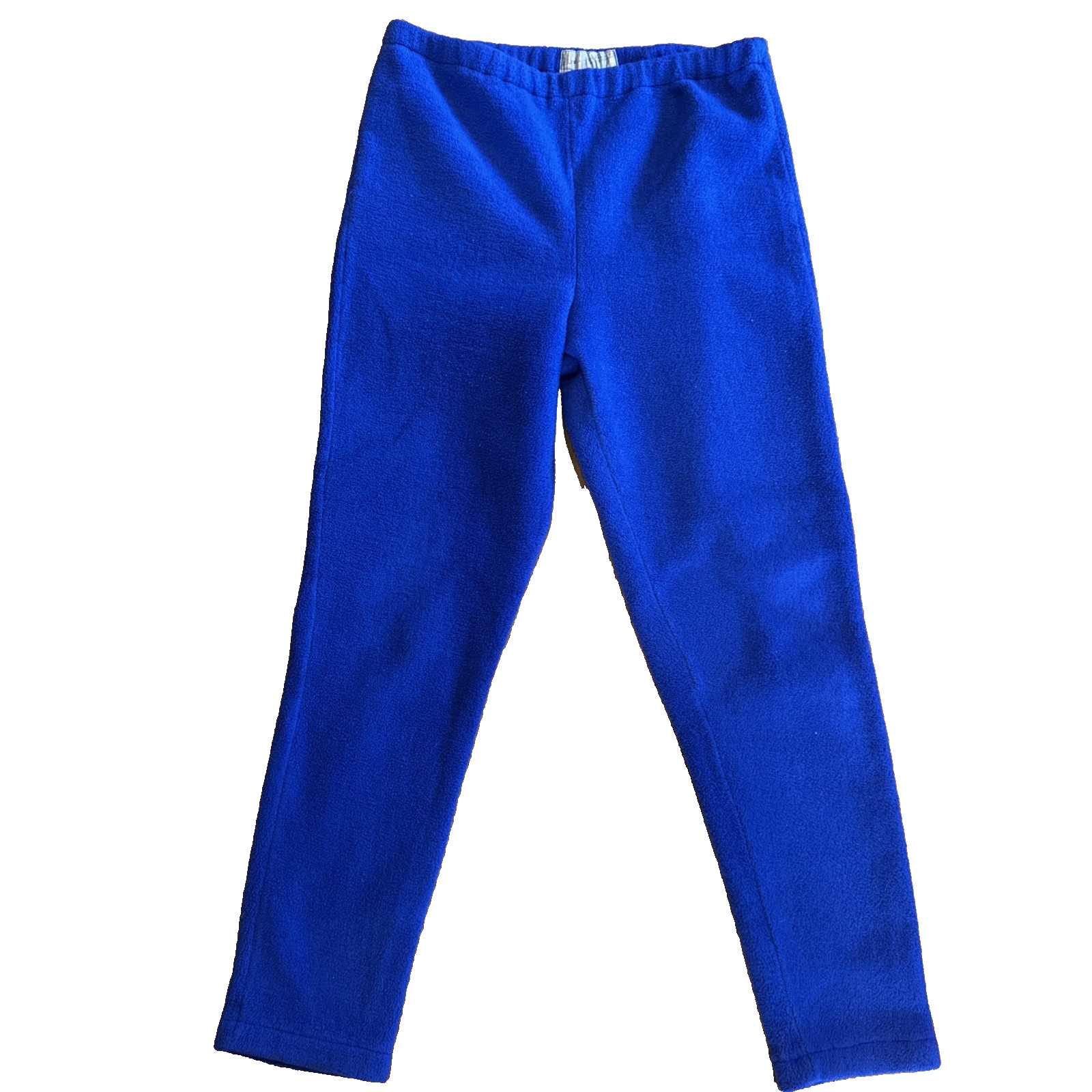 Cindy Robert’s Fleece Royal Blue Pants Seattle Size 30×29 Elastic Waist A5