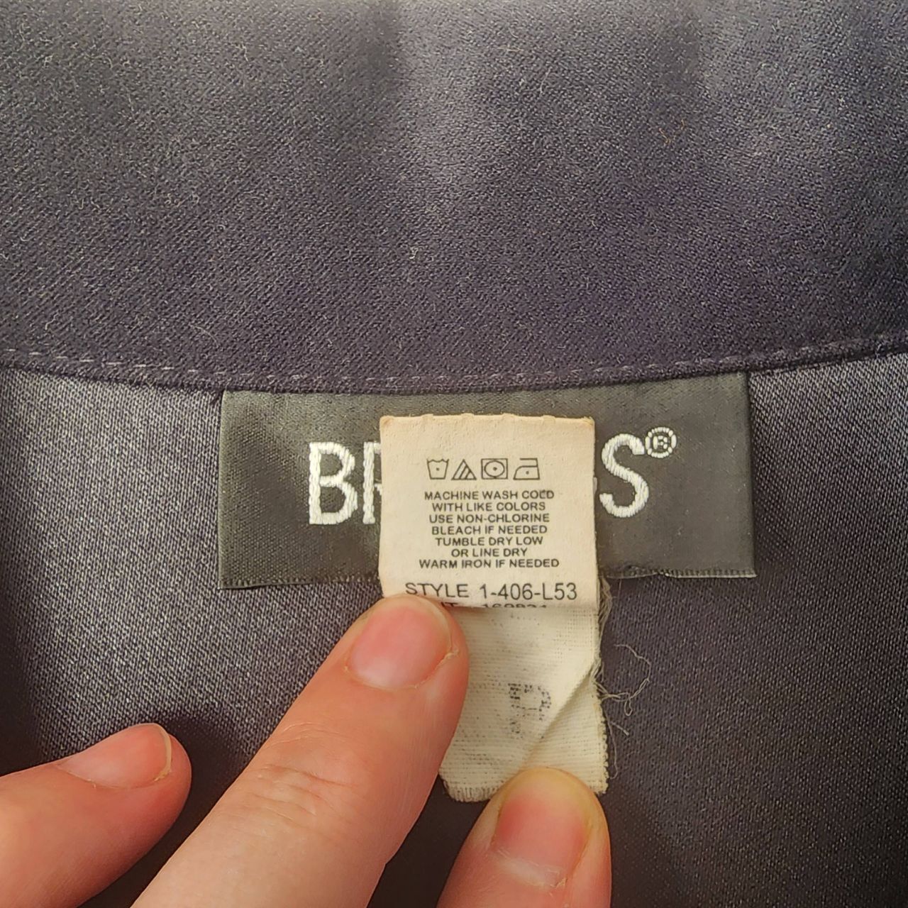 Briggs Vintage Colorblock Zip Up Jacket with Collar Suede/Velvet Soft 16P Y2K