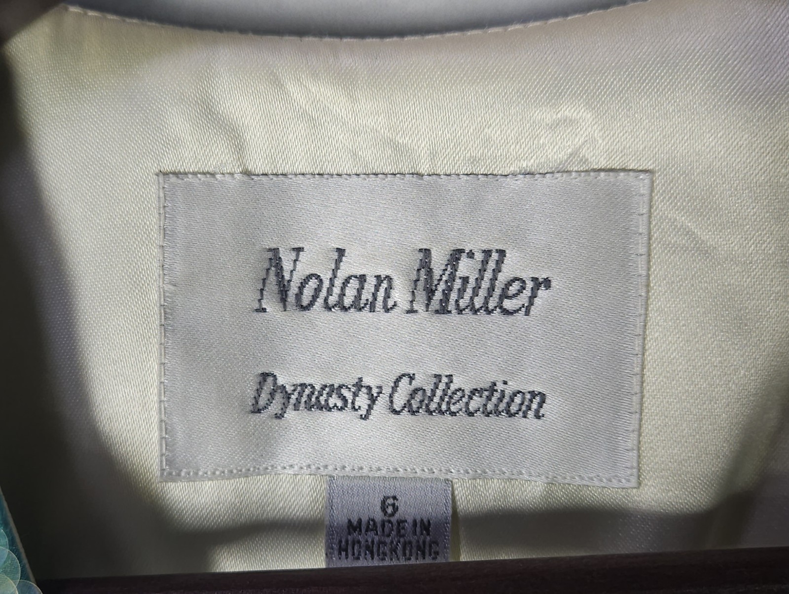 Vintage Silk Nolan Miller Dynasty Collection Women’s 3 Piece Sequin Set Size 6