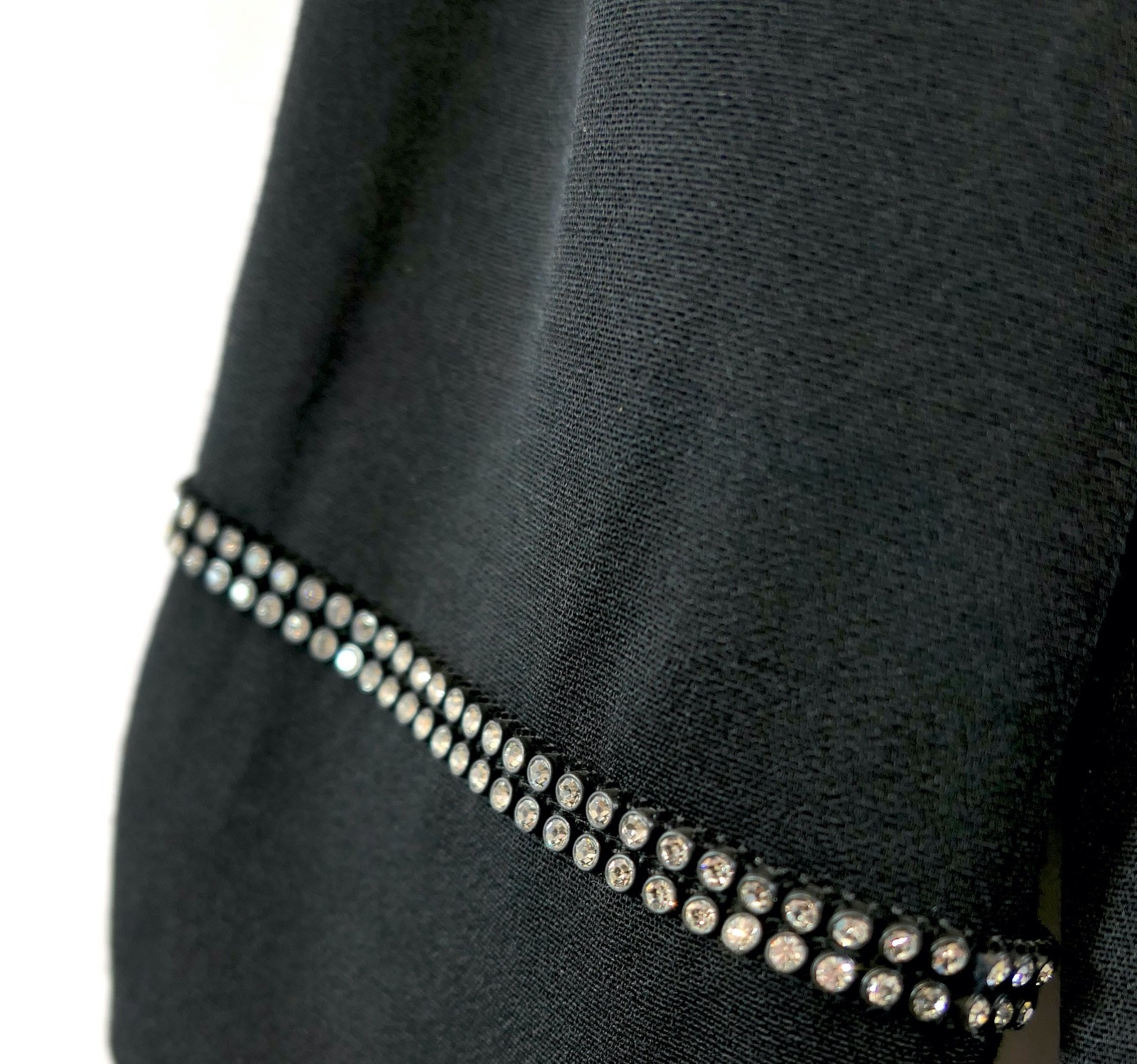 Vintage 80s 90s Criscione NY Cache Rhinestone Blazer Jacket XL