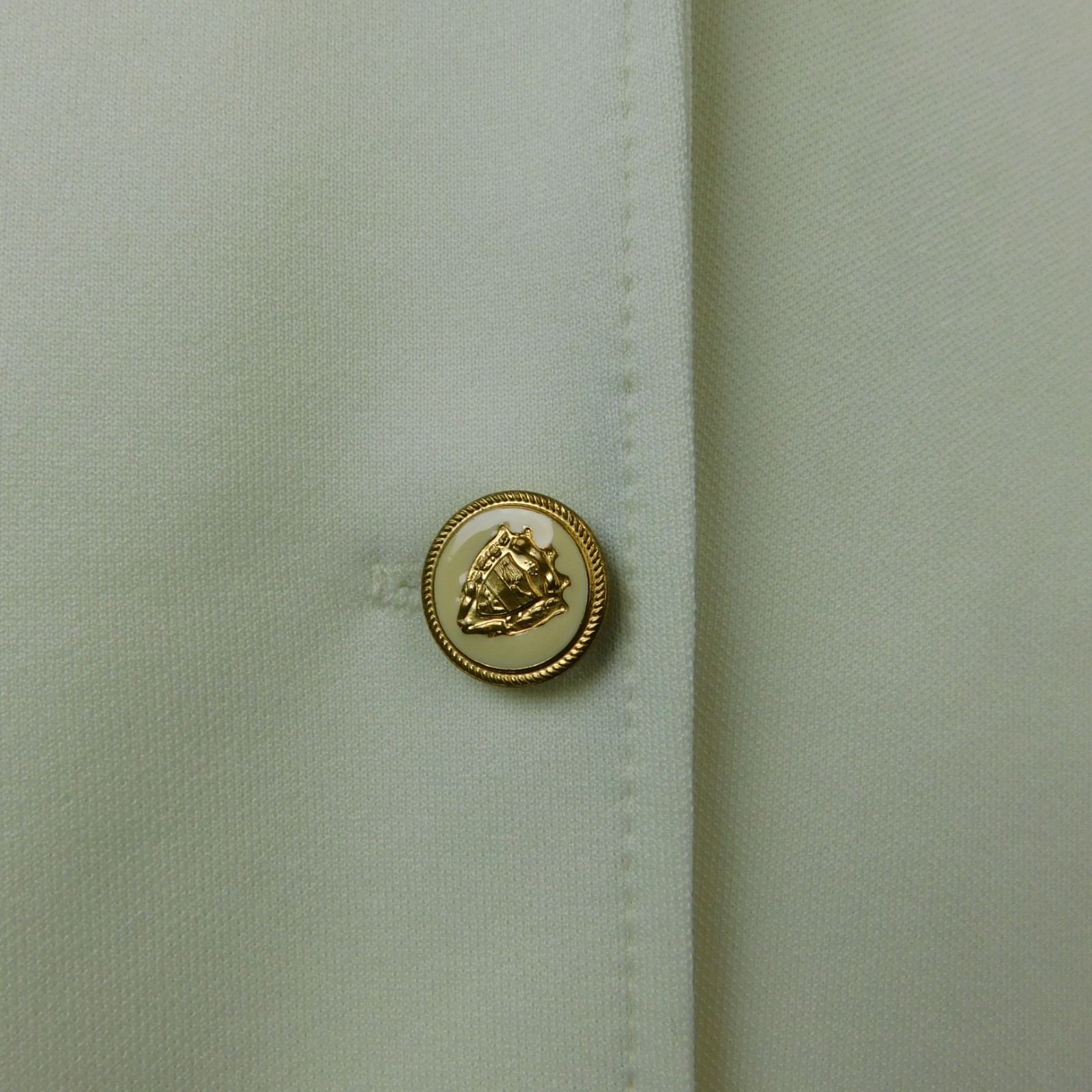 Cricket Lane Women’s Notch Collar 2 Button Blazer Jacket Cream 14 Career Office