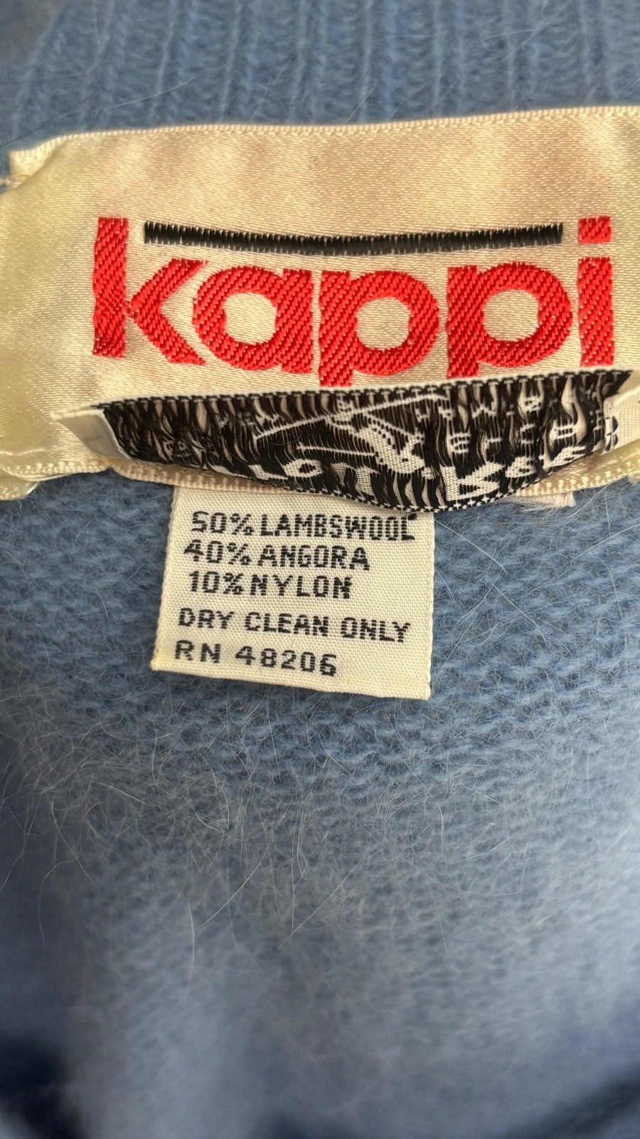 Vintage Kappi Caroll Reed Ski Shop Dress Lambswool Angora Women’s Size 16