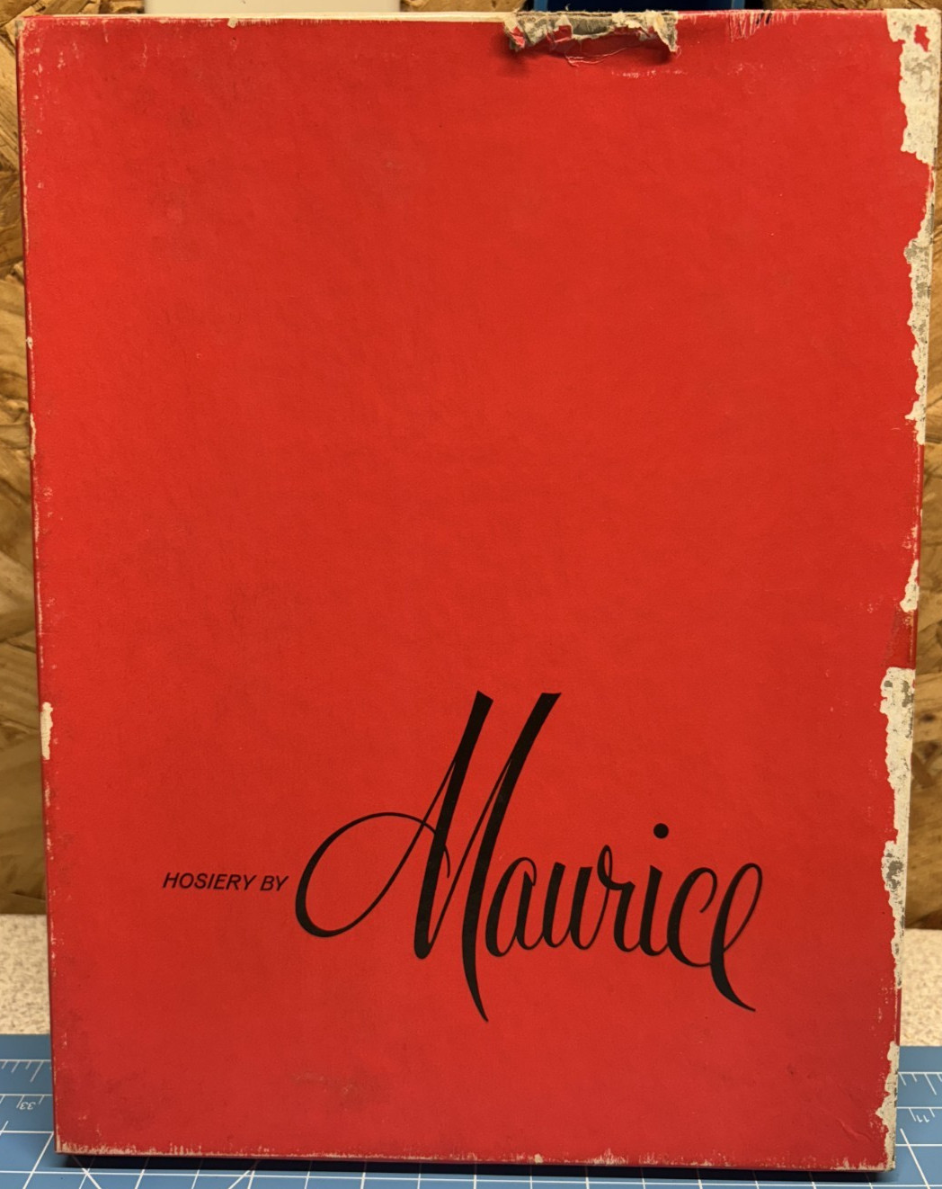 Vintage Maurice Rosetone Seamless Support Hosiery Size 9.5-10 w/ Original Box NO
