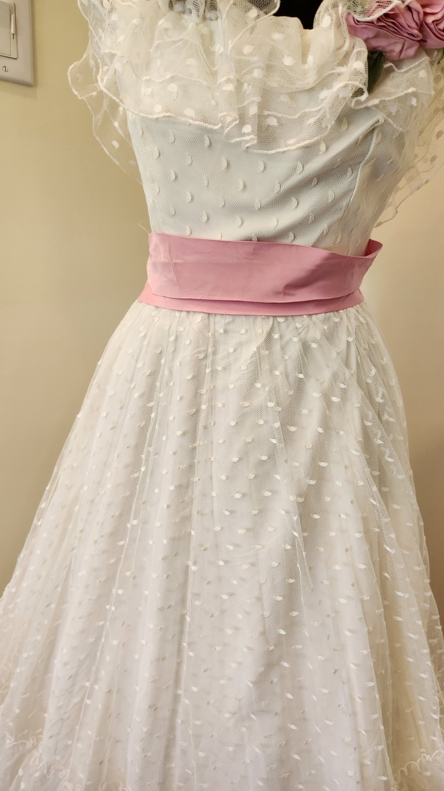 Beautiful Vintage Flirtations by Alfred Angelo Formal Dress Small Wedding Prom