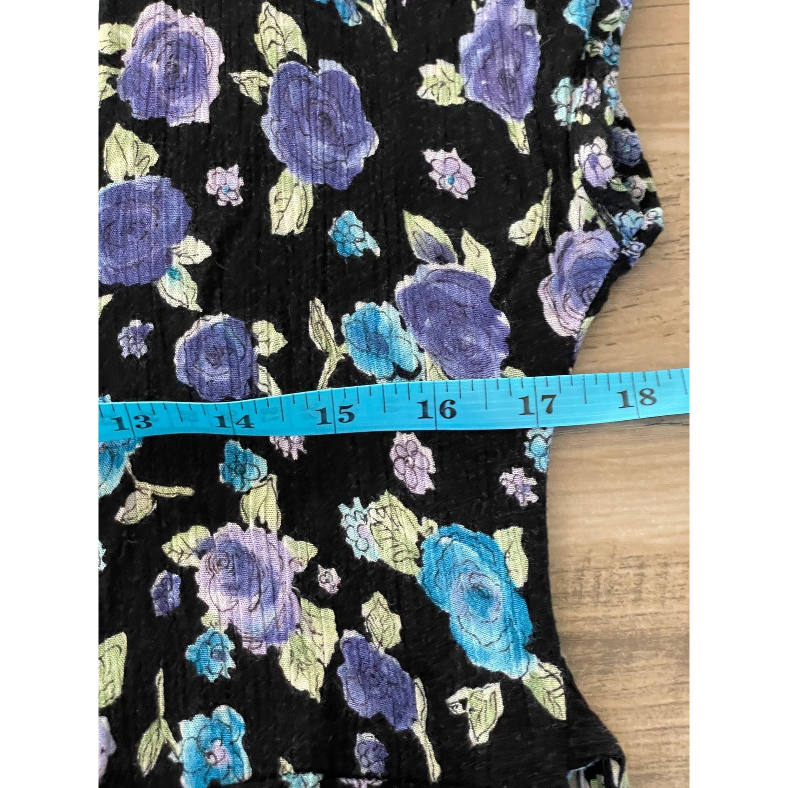 Petite Jazz Floral Maxi Dress 8 Black Purple Blue Vintage 90s Grunge Cottagecore