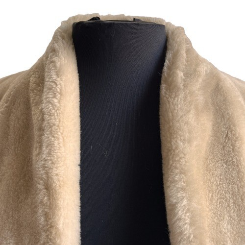 Borgana Deluxe Faux Fur Short Coat Circa 1950 Vintage Coat L-XL