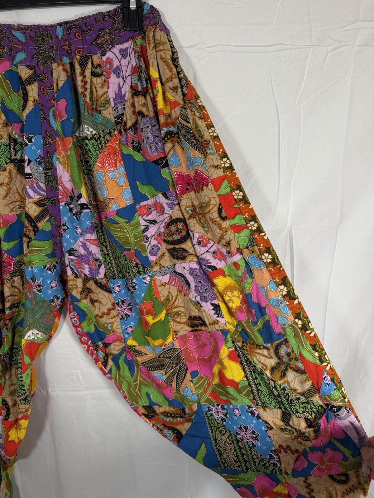 Vintage 90’s “Hammer” Harem Patchwork Unisex Contemporary Casuals Pants