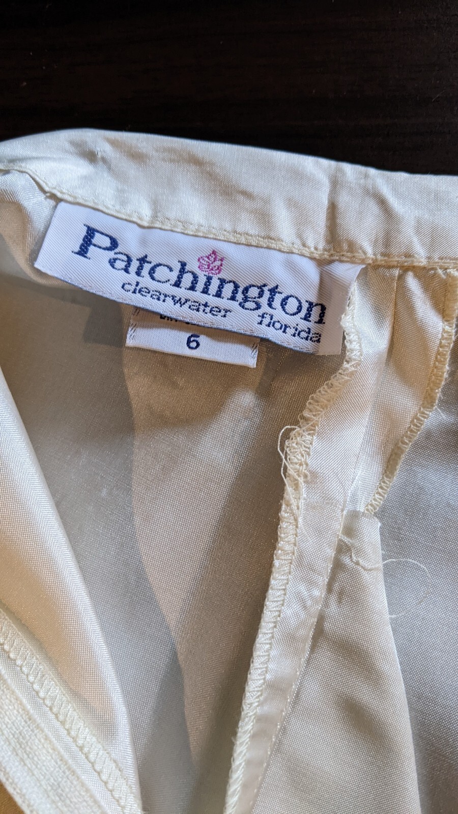 Vintage Patchington Clearwater FL Skirt Size 6 Dressy Knee Length Pencil Skirt
