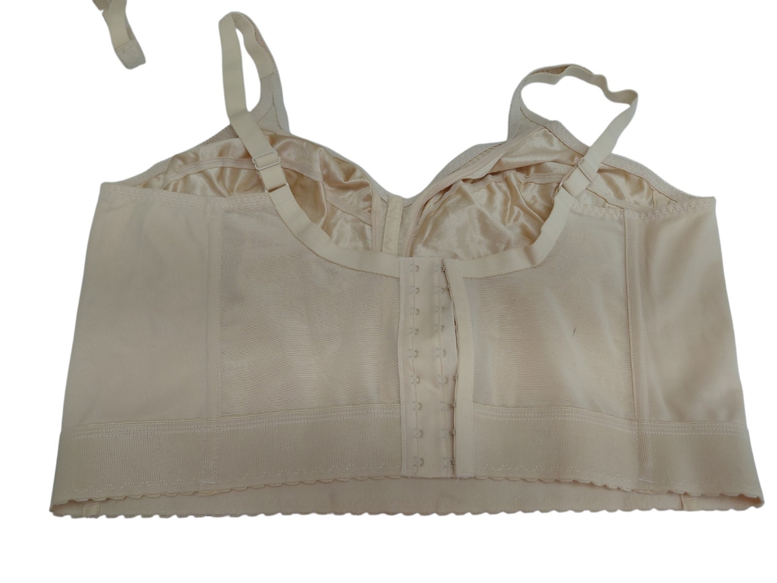 Vintage Crown-nette Longline Bra Size 48C