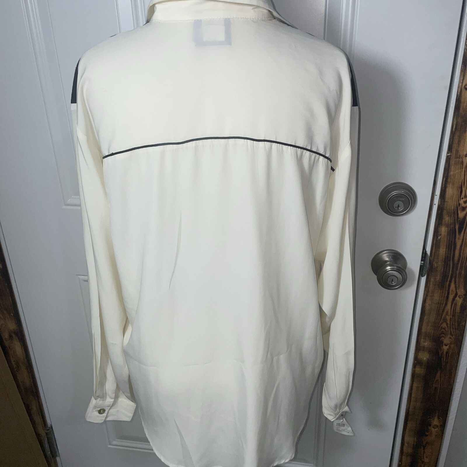 VINTAGE 1849 AUTHENTIC RANCHWEAR USA LADYS MED BUTTON UP BLOUSE 1980’s
