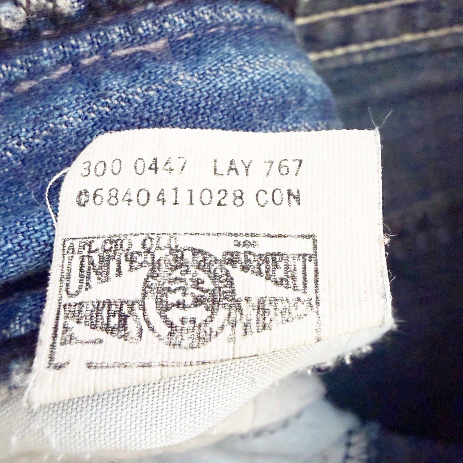 Vtg 80s Lee High Waist White Pinstripe Denim Mom Jean Tapered Pleated Barrel 7