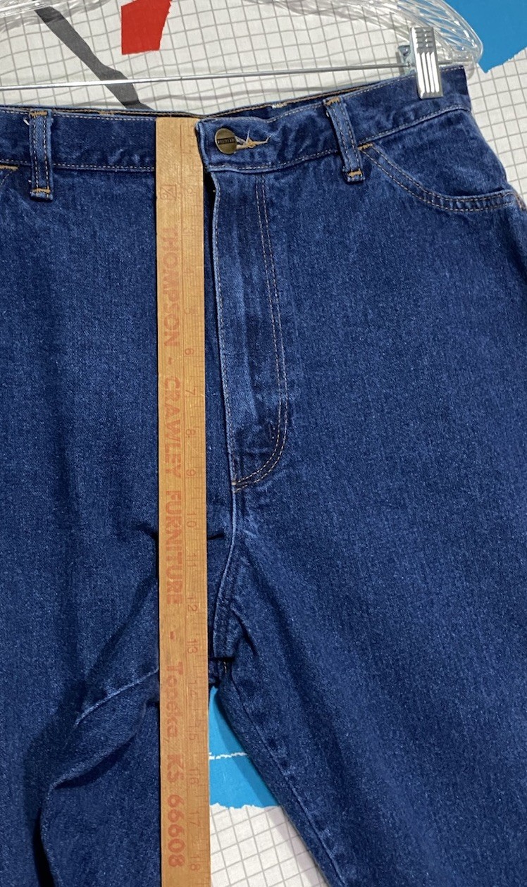 Vintage 70s Rustler Jeans Flare 16 31×33 Talon Bootcut Western Hippie Boho