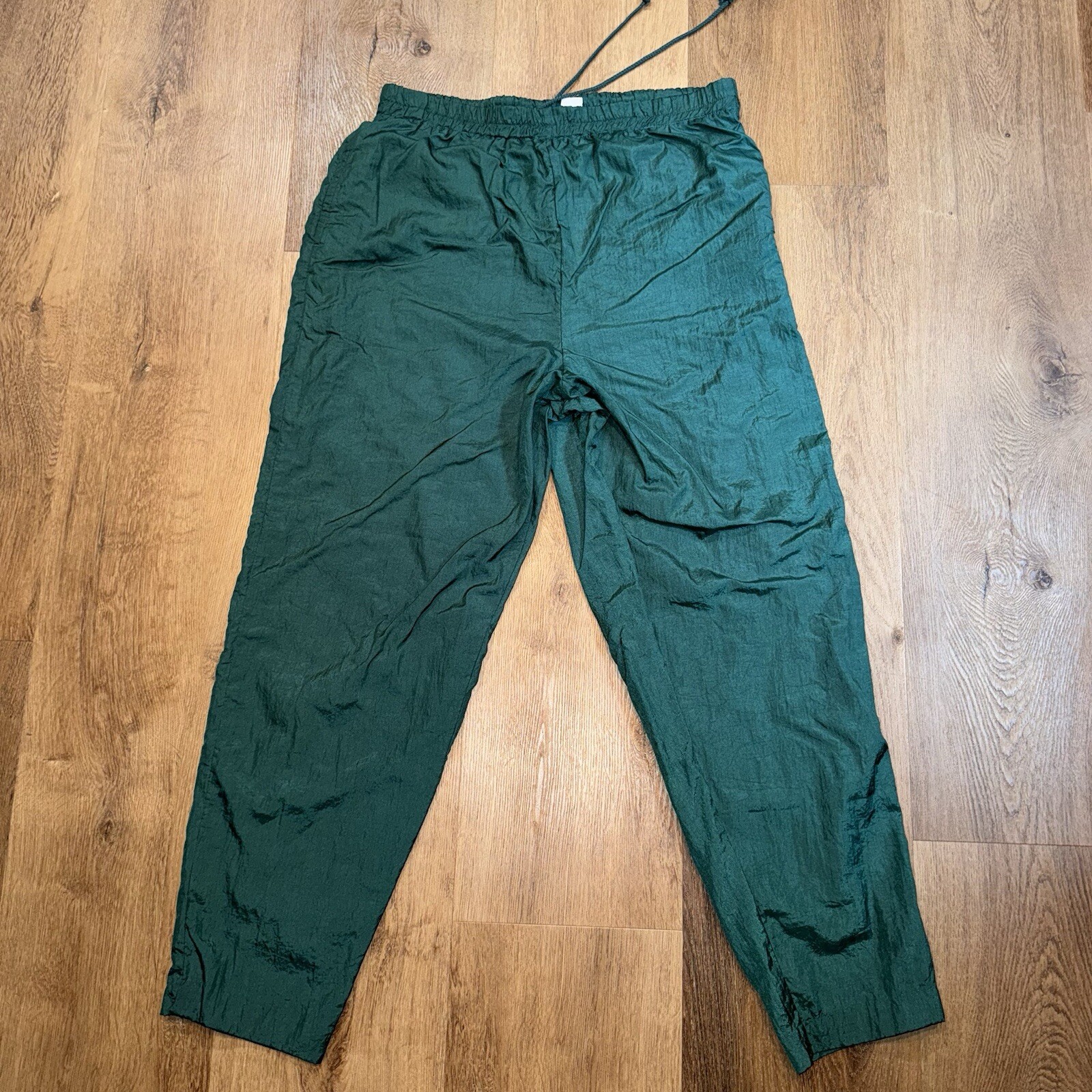 Vintage Jogging Track Suit Jacket Sweat Windbreaker Pants Set 90s Womens Medium