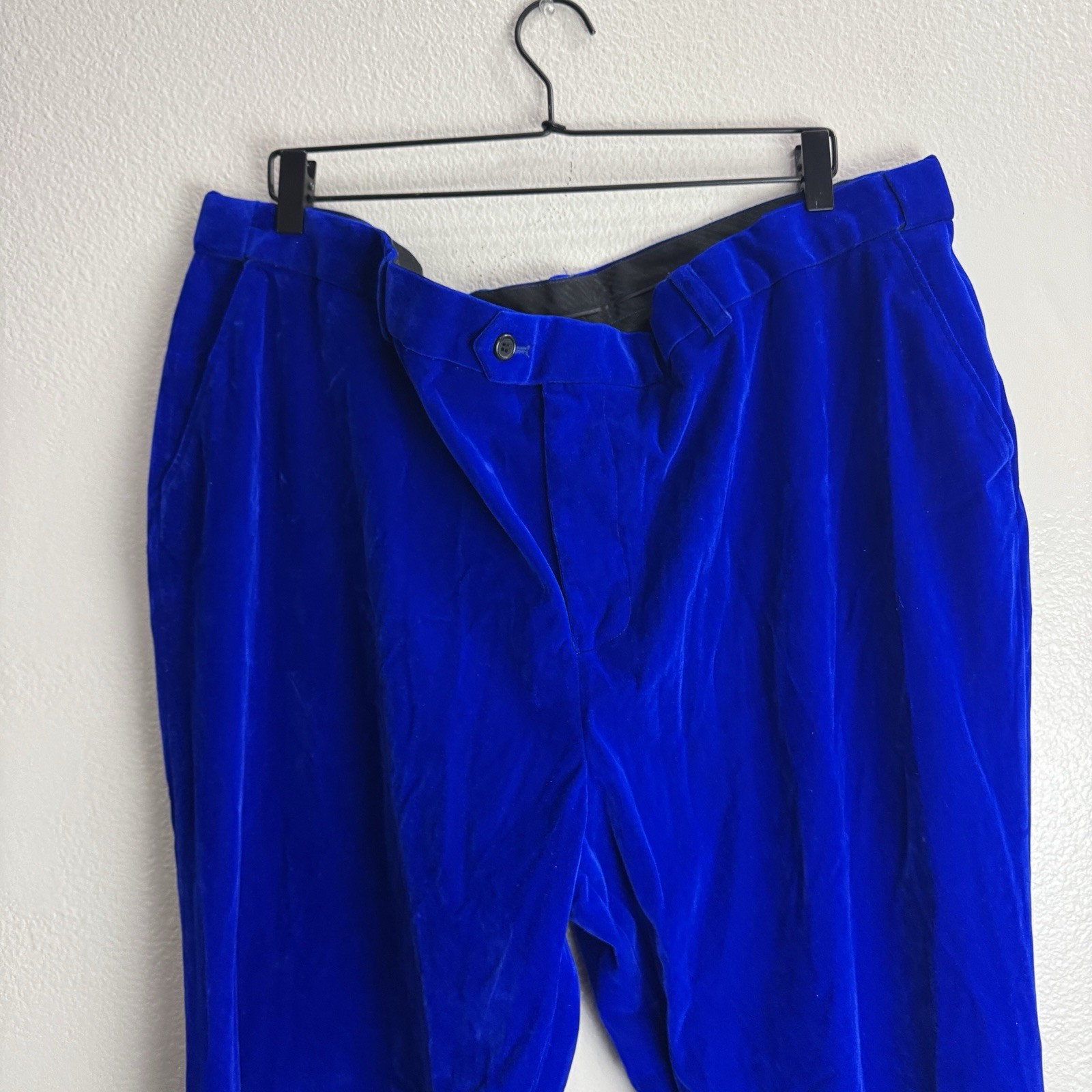 Slacks Dress Pants Velvet Vintage Size 5XL