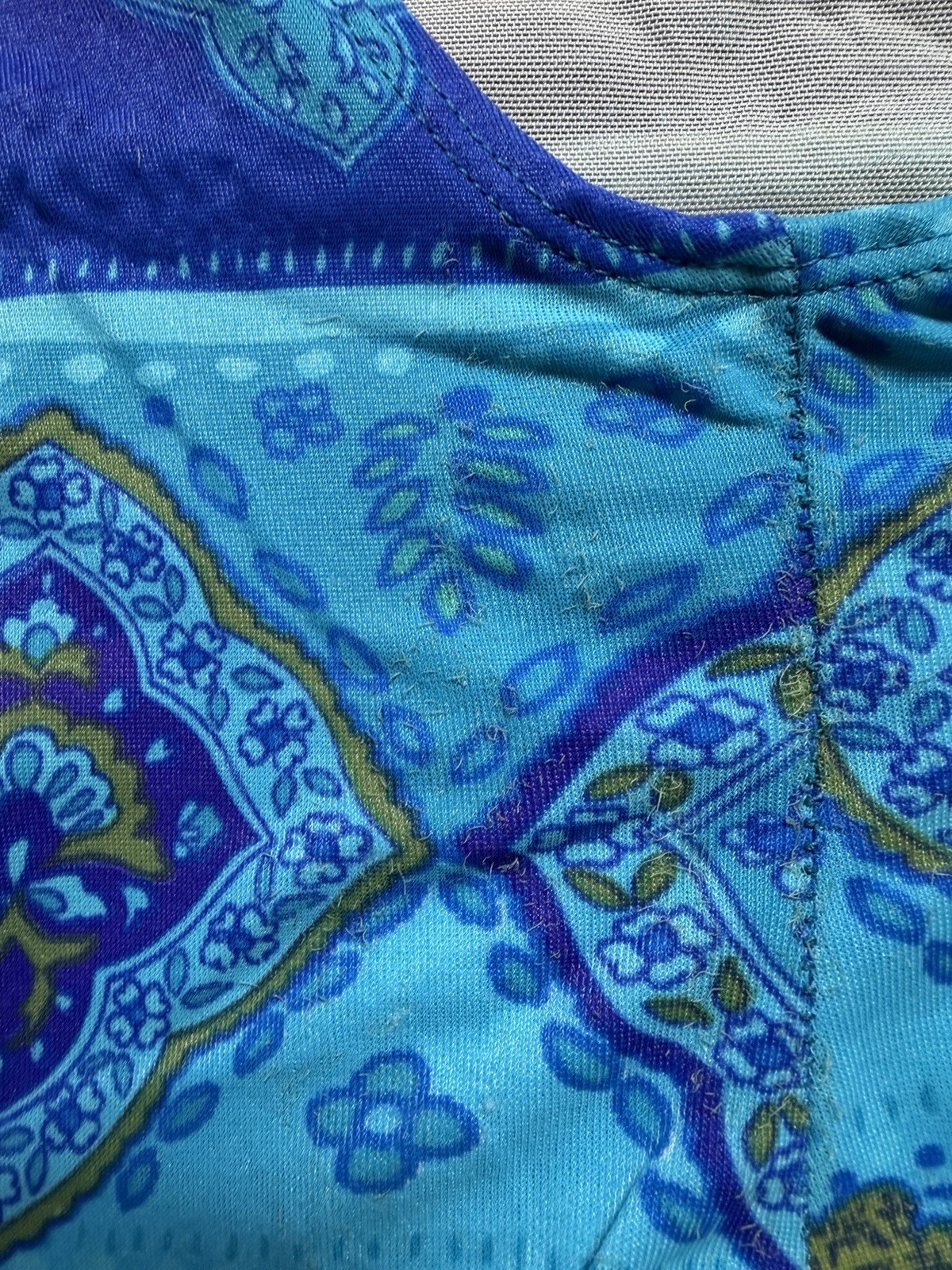 Vintage 80s 90s Slim Allure Swimsuit & Wrap Cover Up Set Sz 10 One Piece Blue
