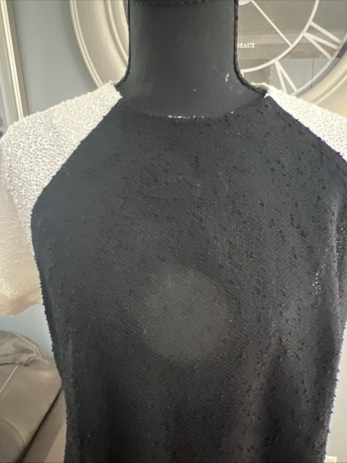 Leslie Pomer︱ILGWU︱1960’s︱Size 16︱Black & White︱Dress